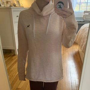 Black Dog Cowel Neck Sweatshirt